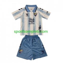 Málaga CF Djeca Domaći Nogometni Dres 2023-2024 Kratki Rukavi