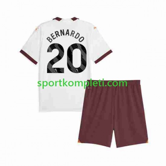 Manchester City Djeca Gostujući Nogometni Dres Bernardo Silva 20 2023-2024 Kratki Rukavi