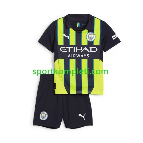 Manchester City Djeca Gostujući Nogometni Dres 2024-2025 Kratki Rukavi