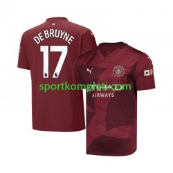 Manchester City Muškarci Treći Nogometni Dres DE BRUYNE 17 2024-2025 Kratki Rukavi