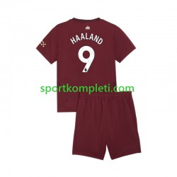 Manchester City Djeca Treći Nogometni Dres Erling Haaland 9 2024-2025 Kratki Rukavi