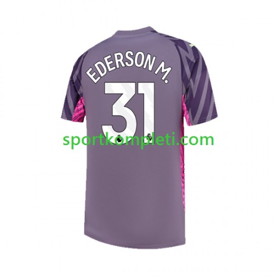 Manchester City Vratar Muškarci Gostujući Nogometni Dres Ederson Moraes 31 2023-2024 Kratki Rukavi Manchester City Vratar Muškarci Gostujući Nogometni Dres Ederson Moraes 31 2023-2024 Kratki Rukavi
