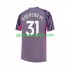 Manchester City Vratar Muškarci Gostujući Nogometni Dres Ederson Moraes 31 2023-2024 Kratki Rukavi