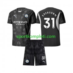 Manchester City Vratar Djeca Četvrti Nogometni Dres Ederson Moraes 31 2024-2025 Kratki Rukavi
