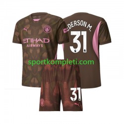 Manchester City Vratar Djeca Domaći Nogometni Dres Ederson Moraes 31 2024-2025 Kratki Rukavi