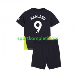 Manchester City Djeca Gostujući Nogometni Dres Haaland 9 2024-2025 Kratki Rukavi