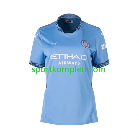 Manchester City Žene Domaći Nogometni Dres 2024-2025 Kratki Rukavi