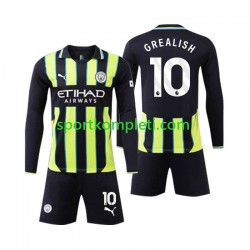 Manchester City Djeca Gostujući Nogometni Dres Jack Grealish 10 2024-2025 Dugi Rukavi
