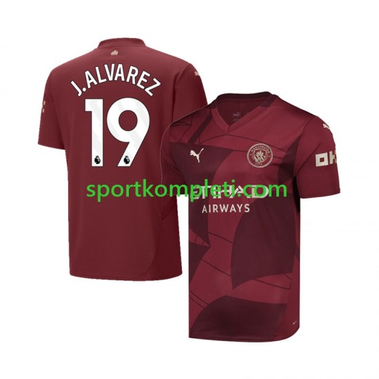Manchester City Muškarci Treći Nogometni Dres Julian Alvarez 19 2024-2025 Kratki Rukavi