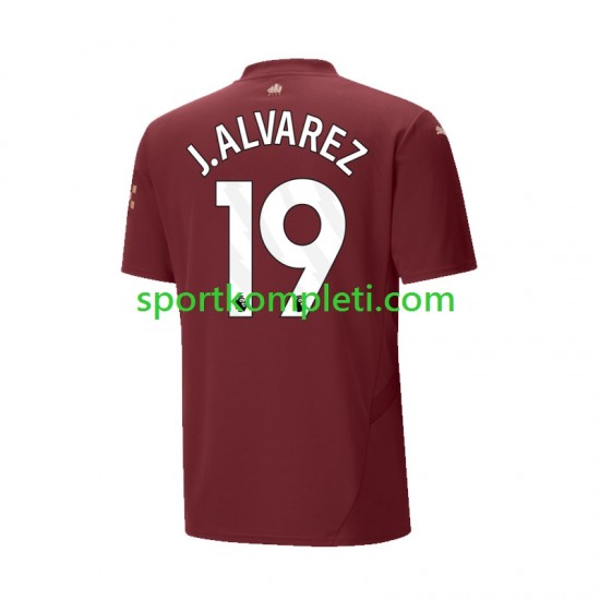 Manchester City Muškarci Treći Nogometni Dres Julian Alvarez 19 2024-2025 Kratki Rukavi