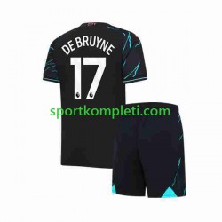 Manchester City Djeca Treći Nogometni Dres Kevin De Bruyne 17 2023-2024 Kratki Rukavi