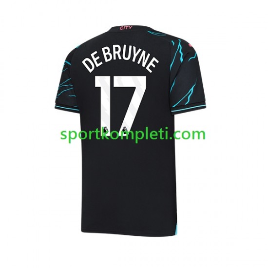 Manchester City Muškarci Treći Nogometni Dres Kevin De Bruyne 17 2023-2024 Kratki Rukavi
