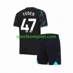Manchester City Djeca Treći Nogometni Dres Phil Foden 47 2023-2024 Kratki Rukavi