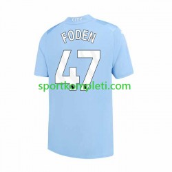Manchester City Muškarci Domaći Nogometni Dres Phil Foden 47 2023-2024 Kratki Rukavi