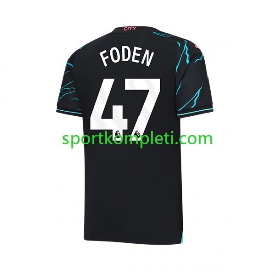Manchester City Muškarci Treći Nogometni Dres Phil Foden 47 2023-2024 Kratki Rukavi