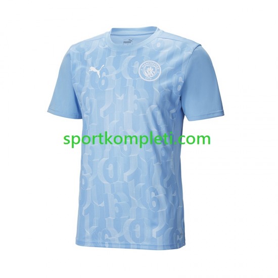 Manchester City Muškarci Domaći Nogometni Dres Pre-Match 2024-2025 Kratki Rukavi