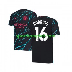 Manchester City Muškarci Treći Nogometni Dres Rodri Hernandez 16 2023-2024 Kratki Rukavi