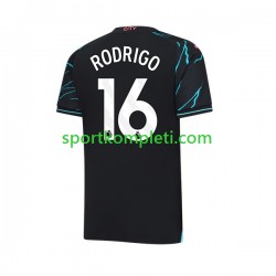 Manchester City Muškarci Treći Nogometni Dres Rodri Hernandez 16 2023-2024 Kratki Rukavi
