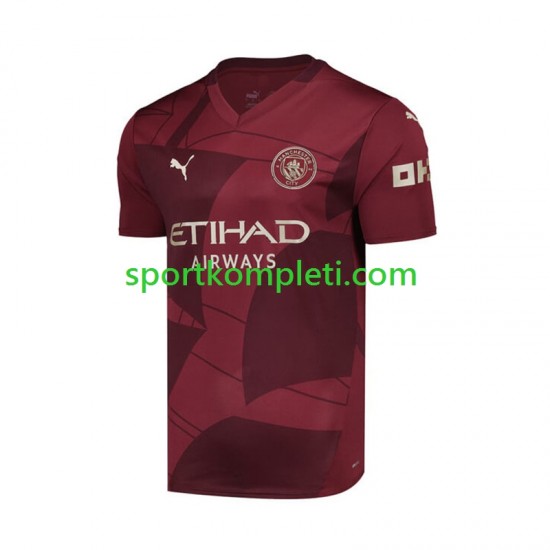 Manchester City Muškarci Treći Nogometni Dres 2024-2025 Kratki Rukavi