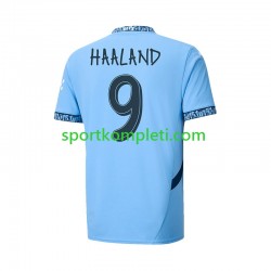 Manchester City Muškarci Domaći Nogometni Dres UCL Font Haaland 9 2024-2025 Kratki Rukavi