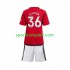 Manchester United Djeca Domaći Nogometni Dres Anthony Elanga 36 2023-2024 Kratki Rukavi