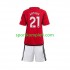 Manchester United Djeca Domaći Nogometni Dres Antony Matheus 21 2023-2024 Kratki Rukavi