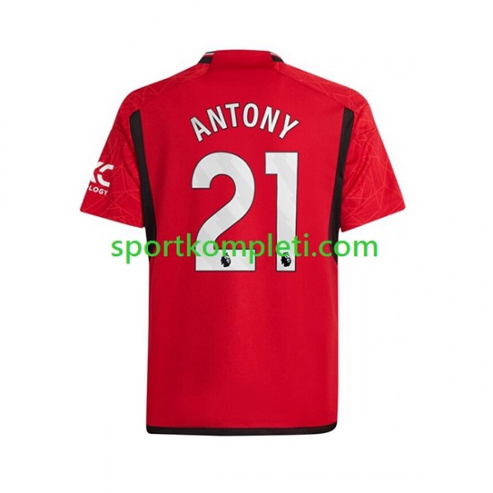 Manchester United Muškarci Domaći Nogometni Dres Antony Matheus 21 2023-2024 Kratki Rukavi
