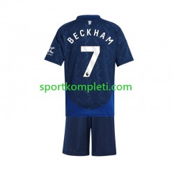 Manchester United Djeca Gostujući Nogometni Dres Beckham 7 2024-2025 Kratki Rukavi
