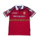 Manchester United Retro Muškarci Domaći Nogometni Dres Beckham 7 1998-1999 Kratki Rukavi