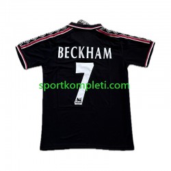 Manchester United Retro Muškarci Treći Nogometni Dres Beckham 7 1998-1999 Kratki Rukavi