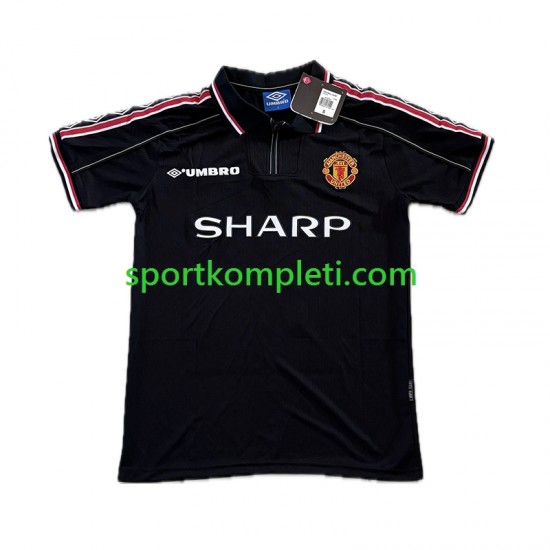 Manchester United Retro Muškarci Treći Nogometni Dres Beckham 7 1998-1999 Kratki Rukavi