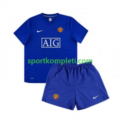 Manchester United Retro Djeca Gostujući Nogometni Dres 2008 Kratki Rukavi