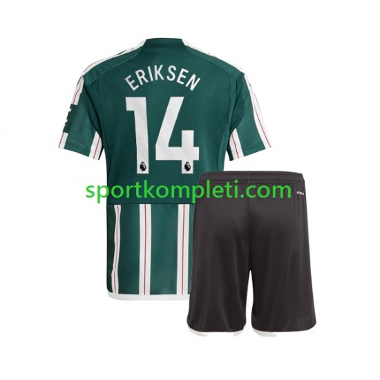 Manchester United Djeca Gostujući Nogometni Dres Christian Eriksen 14 2023-2024 Kratki Rukavi