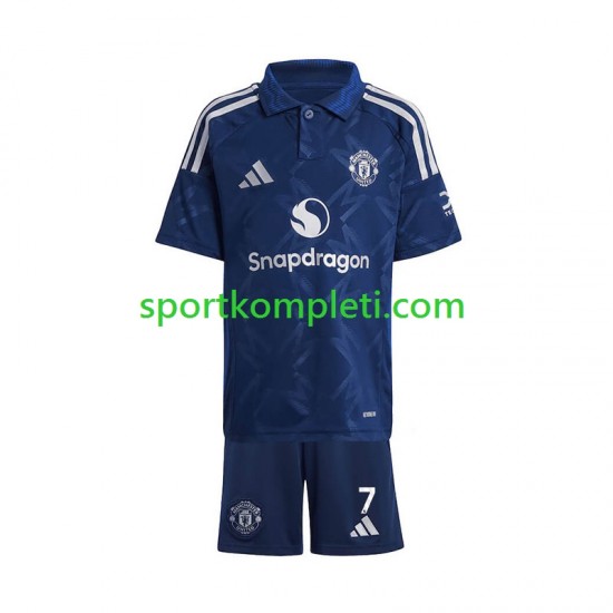 Manchester United Djeca Gostujući Nogometni Dres Cristiano Ronaldo 7 2024-2025 Kratki Rukavi
