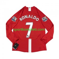 Manchester United Retro Muškarci Domaći Nogometni Dres Cristiano Ronaldo 7 2007 Dugi Rukavi