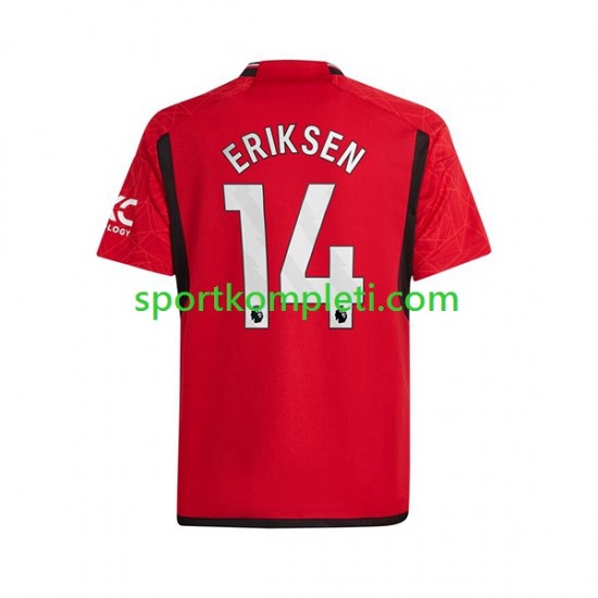 Manchester United Muškarci Domaći Nogometni Dres Eriksen 14 2023-2024 Kratki Rukavi