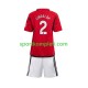 Manchester United Djeca Domaći Nogometni Dres Lindelof 2 2023-2024 Kratki Rukavi