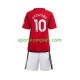Manchester United Djeca Domaći Nogometni Dres Marcus Rashford 10 2023-2024 Kratki Rukavi