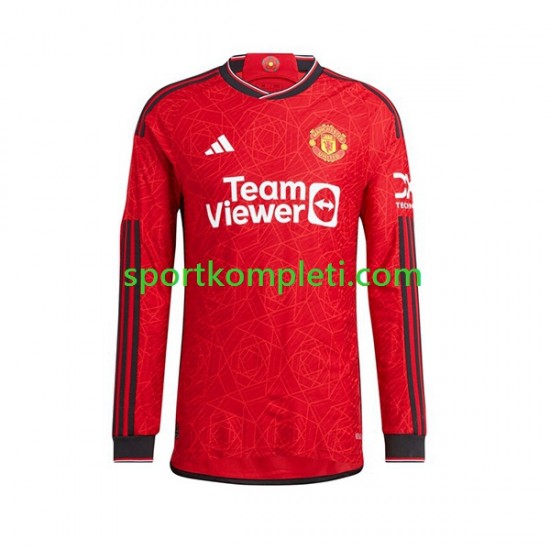 Manchester United Muškarci Domaći Nogometni Dres Marcus Rashford 10 2023-2024 Dugi Rukavi