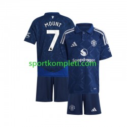 Manchester United Crvena Djeca Gostujući Nogometni Dres Mason Mount 7 2024-2025 Kratki Rukavi