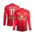 Manchester United Muškarci Domaći Nogometni Dres Rasmus Hojlund 11 2024-2025 Dugi Rukavi