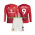 Manchester United Djeca Domaći Nogometni Dres Rasmus Hojlund 9 2024-2025 Dugi Rukavi