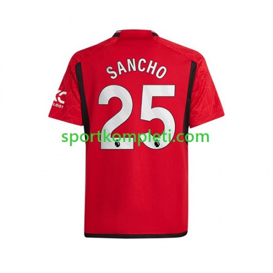 Manchester United Muškarci Domaći Nogometni Dres Sancho 25 2023-2024 Kratki Rukavi