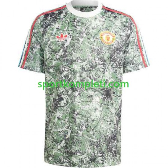 Manchester United Muškarci Domaći Nogometni Dres Stone Roses 2023-2024 Kratki Rukavi