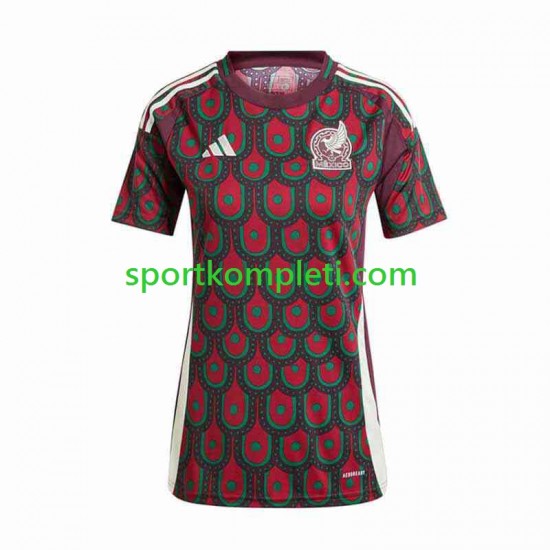 Meksiko Žene Domaći Nogometni Dres Copa America 2024 Kratki Rukavi