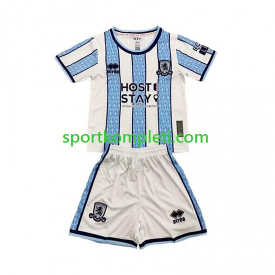 Middlesbrough Djeca Gostujući Nogometni Dres 2024-2025 Kratki Rukavi Middlesbrough Djeca Gostujući Nogometni Dres 2024-2025 Kratki Rukavi