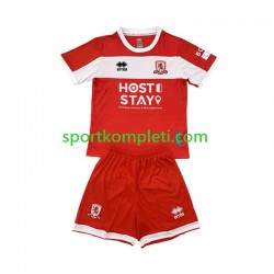 Middlesbrough Djeca Domaći Nogometni Dres 2024-2025 Kratki Rukavi