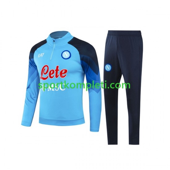 Napoli Plava Komplet Sweatshirts Muškarci 2023-2024