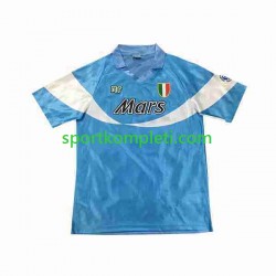 Napoli Special Retro Muškarci Domaći Nogometni Dres 1990 1991 Kratki Rukavi