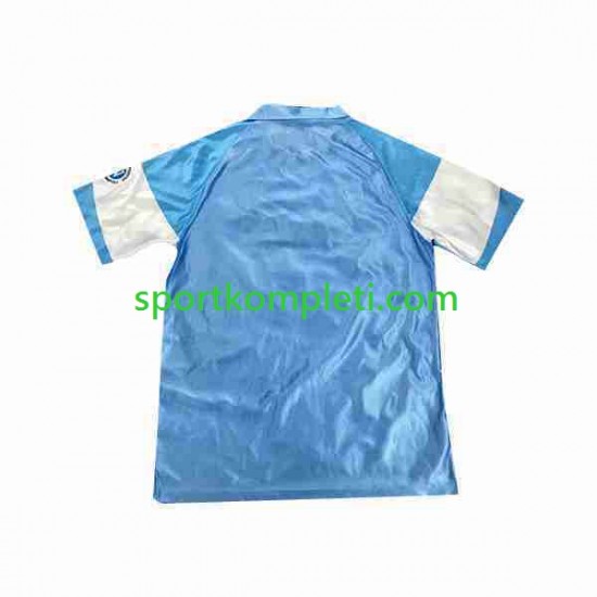 Napoli Special Retro Muškarci Domaći Nogometni Dres 1990 1991 Kratki Rukavi